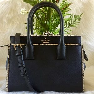 ❣️Kate Spade Cameron Street Snake Candace Satchel